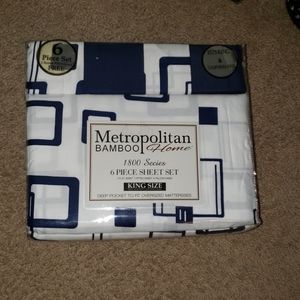 Bamboo king 6 piece sheet set